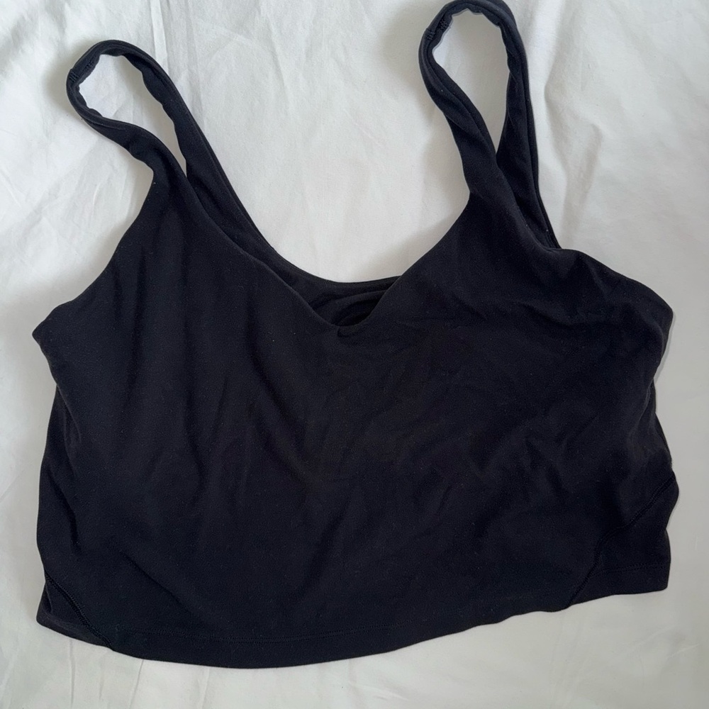 Lululemon Black Align Sports Bra Tank - Picture 2 of 3